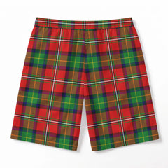 Fullarton Tartan Crest Men's Beach Shorts
