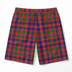 MacIntyre Modern Tartan Crest Men's Beach Shorts