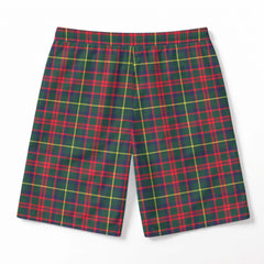 MacKintosh Hunting Modern Tartan Crest Men's Beach Shorts