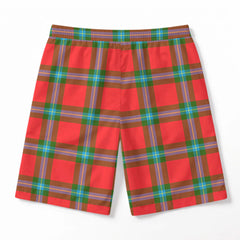 McLaine of Loch Buie Tartan Crest Men's Beach Shorts