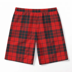 McLeod of Raasay Tartan Crest Men's Beach Shorts