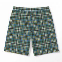 Scott Green Ancient Tartan Crest Men's Beach Shorts