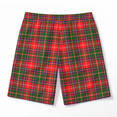 Somerville Tartan Crest Men's Beach Shorts