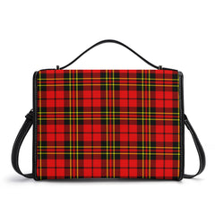 Brodie Modern Tartan Crest Satchel Bag