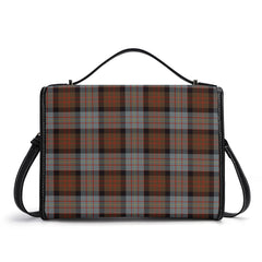 Cameron of Erracht Weathered Tartan Crest Satchel Bag