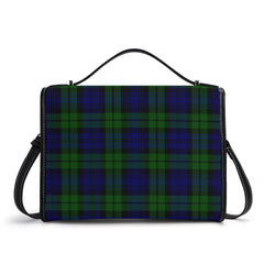 Campbell Modern Tartan Crest Satchel Bag