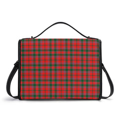 Dalziel Modern Tartan Crest Satchel Bag