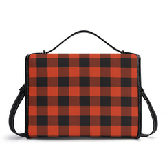 MacGregor Rob Roy Ancient Tartan Crest Satchel Bag
