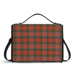 McPherson Weathered Tartan Crest Satchel Bag