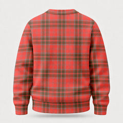 Grant Weathered Tartan Crest Sweater