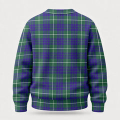 Hamilton Hunting Modern Tartan Crest Sweater