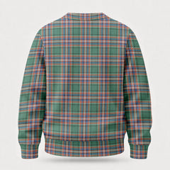 MacFarlane Hunting Ancient Tartan Crest Sweater