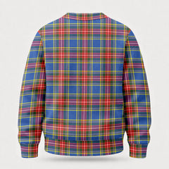 McBeth Modern Tartan Crest Sweater