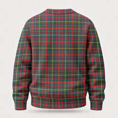 McIntosh Hunting Modern Tartan Crest Sweater