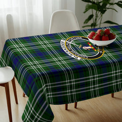 Blackadder Tartan Crest Tablecloth