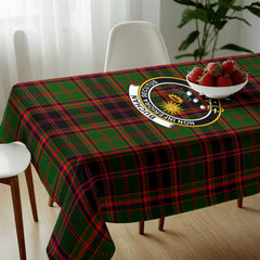 Buchan Modern Tartan Crest Tablecloth