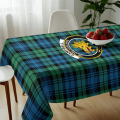 Campbell Ancient 01 Tartan Crest Tablecloth