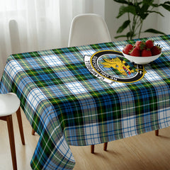 Campbell Dress Tartan Crest Tablecloth