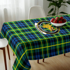 Campbell of Breadalbane Ancient Tartan Crest Tablecloth