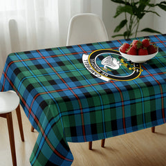 Campbell of Cawdor Ancient Tartan Crest Tablecloth