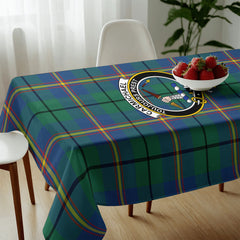 Carmichael Ancient Tartan Crest Tablecloth