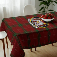 Carruthers Tartan Crest Tablecloth