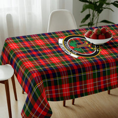 Christie Tartan Crest Tablecloth