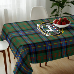Cochrane Ancient Tartan Crest Tablecloth