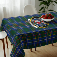 Cockburn Ancient Tartan Crest Tablecloth