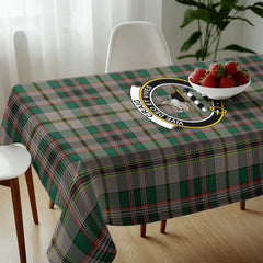 Craig Ancient Tartan Crest Tablecloth