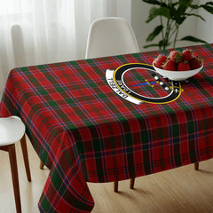 Dalzell Tartan Crest Tablecloth