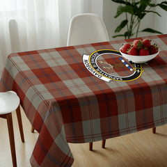 Davidson Dress Dancers Tartan Crest Tablecloth