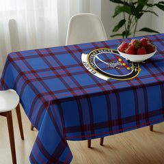 Elliot Modern Tartan Crest Tablecloth