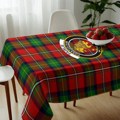 Fairlie Tartan Crest Tablecloth