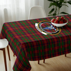Geddes Tartan Crest Tablecloth