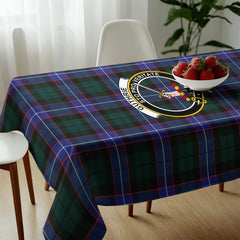 Guthrie Modern Tartan Crest Tablecloth
