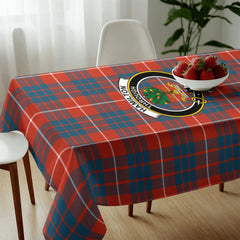 Hamilton Ancient Tartan Crest Tablecloth