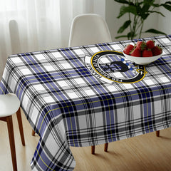 Hannay Modern Tartan Crest Tablecloth