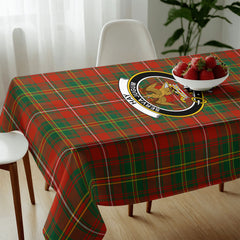 Hay Ancient Tartan Crest Tablecloth