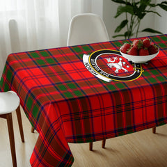 Heron Tartan Crest Tablecloth