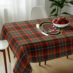 Innes Ancient Tartan Crest Tablecloth