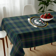 Kennedy Modern Tartan Crest Tablecloth