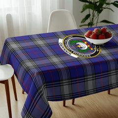 Kinnaird Tartan Crest Tablecloth