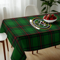 Kinnear Tartan Crest Tablecloth