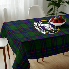 Lockhart Modern Tartan Crest Tablecloth