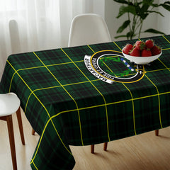 MacArthur Modern Tartan Crest Tablecloth