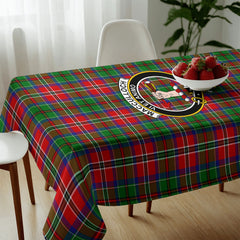 MacCulloch (McCulloch) Tartan Crest Tablecloth