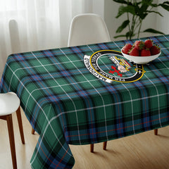 MacDonald of the Isles Hunting Ancient Tartan Crest Tablecloth