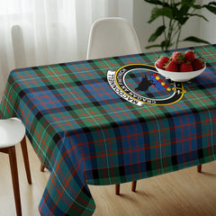MacDonnell of Glengarry Ancient Tartan Crest Tablecloth