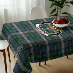 MacDowall Tartan Crest Tablecloth